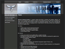 Tablet Screenshot of amcorpsec.com